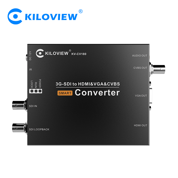 KILOVIEW KV-CV180 SDI轉多接口轉換器（HDMI/VGA/CVBS）視頻轉換器