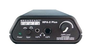 Broadcast Tools HPA-2 Plus 耳機(jī)放大器/電平控制